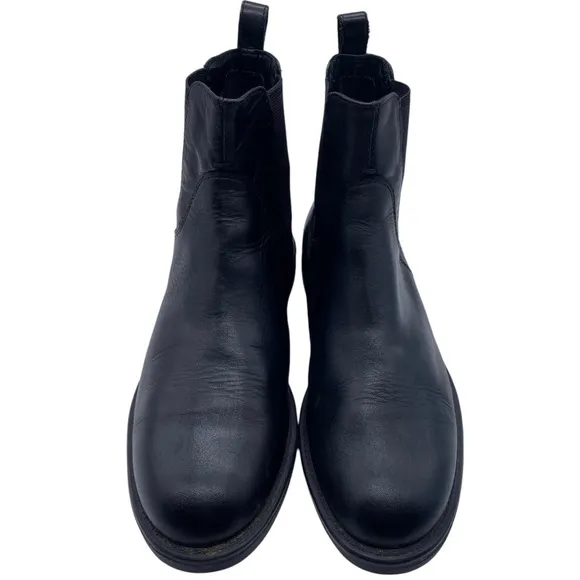 Vagabond Shoes Black Leather Chelsea Boots Ankle Classic Casual Womens Size 36