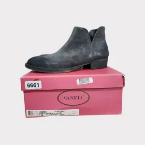 Vaneli Homer Gray Booties Women's Size 7M