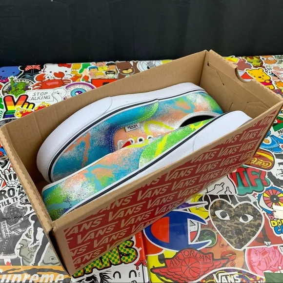 Vans Authentic Retro Mart Multicolor Women’s 9.5 / 10