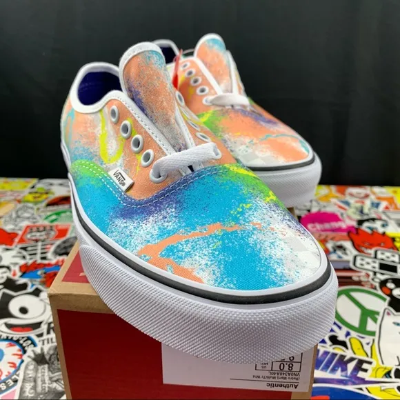 Vans Authentic Retro Mart Multicolor Women’s 9.5 / 10