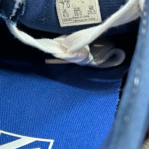 Vans Chukka Low Pro Dress Blues Racing Red Shoes