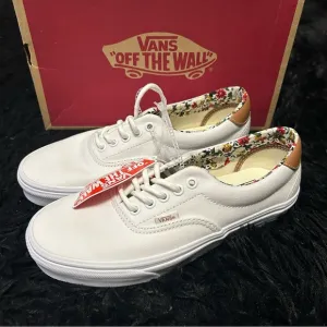VANS Era 59 C&amp;L floral print lace up shoes sneakers women’s 9 new