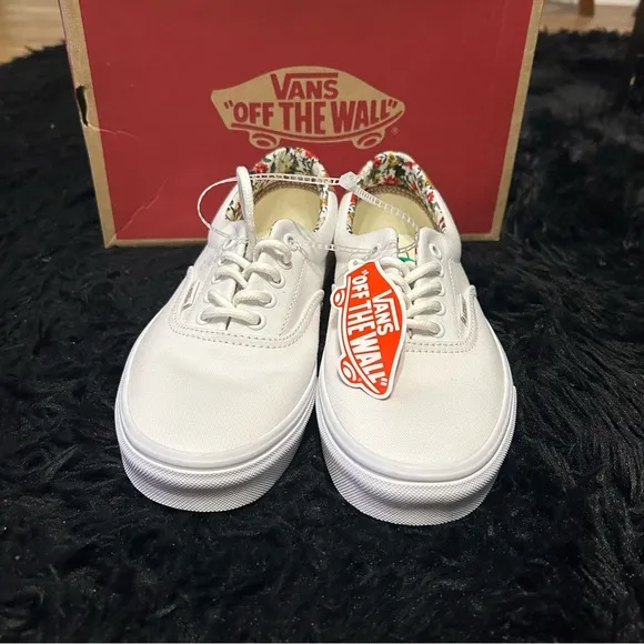 VANS Era 59 C&amp;L floral print lace up shoes sneakers women’s 9 new