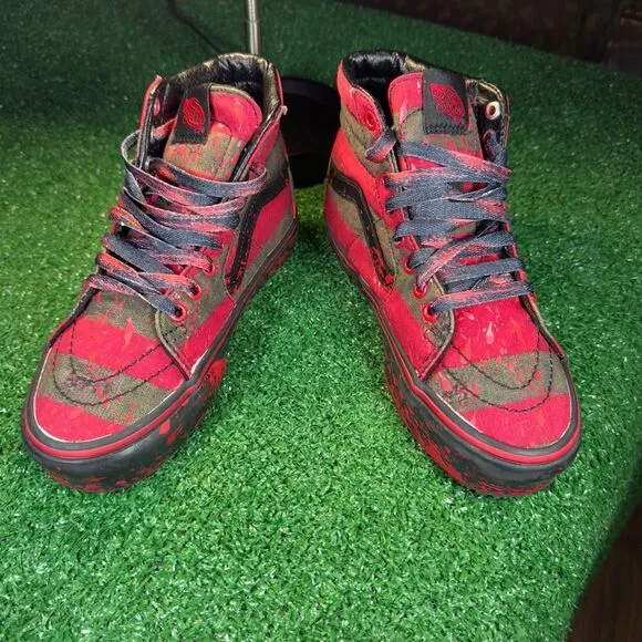 VANS HORROR SK8 X NIGHTMARE ELM STREET FREDDY CRUEGER - Women’s Sneakers - SIZE