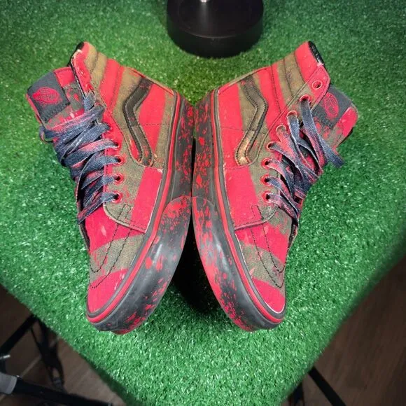 VANS HORROR SK8 X NIGHTMARE ELM STREET FREDDY CRUEGER - Women’s Sneakers - SIZE