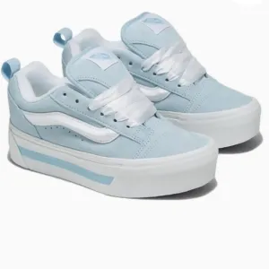 Vans Knu Stack Vintage Satin Shoes 'Dream Blue White Sz 7.5