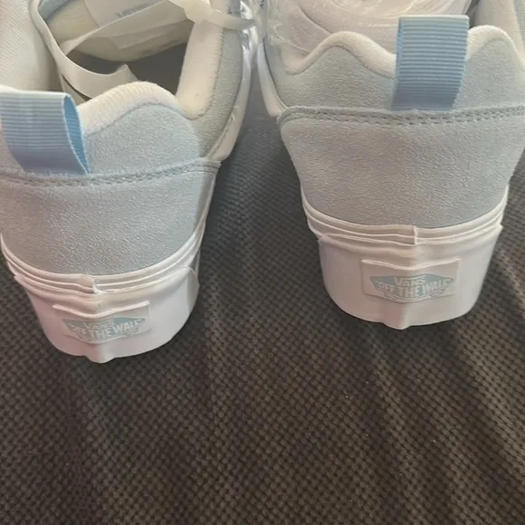 Vans Knu Stack Vintage Satin Shoes 'Dream Blue White Sz 7.5