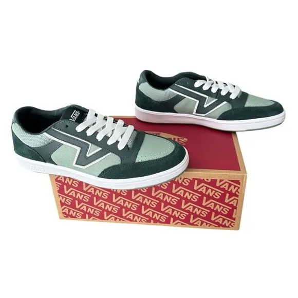 Vans Lowland New Varsity Green Gables Green Sneakers Shoes Men 8 Women 9.5