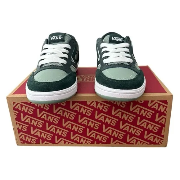 Vans Lowland New Varsity Green Gables Green Sneakers Shoes Men 8 Women 9.5