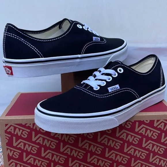 Vans Men’s Authentic BlackVN000EE3BLK Sneakers