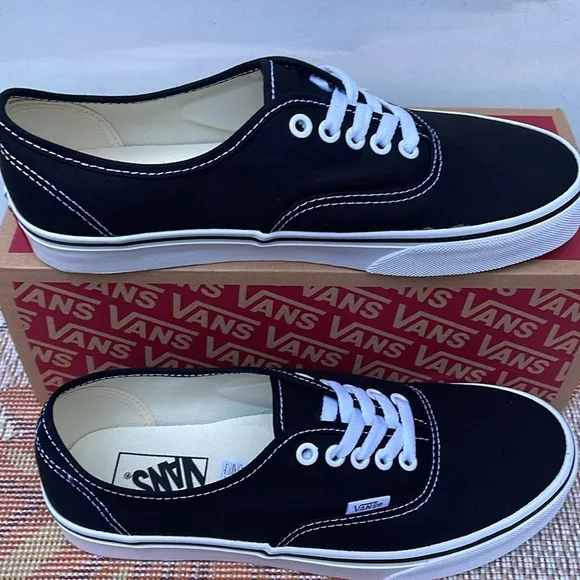 Vans Men’s Authentic BlackVN000EE3BLK Sneakers