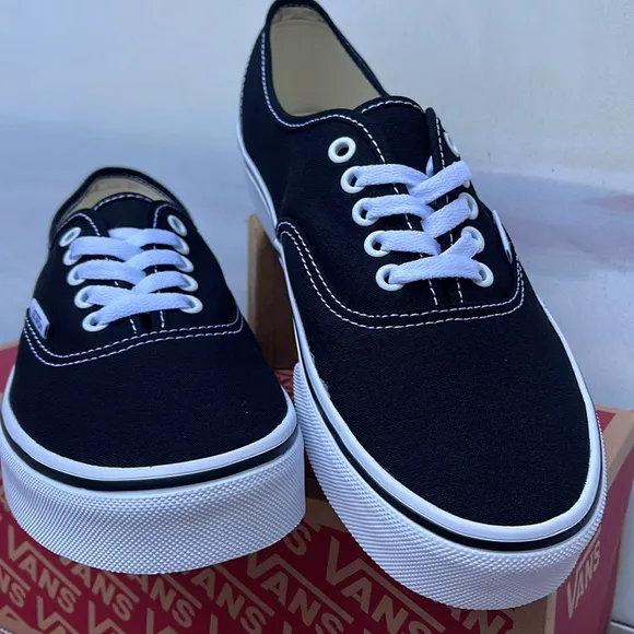 Vans Men’s Authentic BlackVN000EE3BLK Sneakers