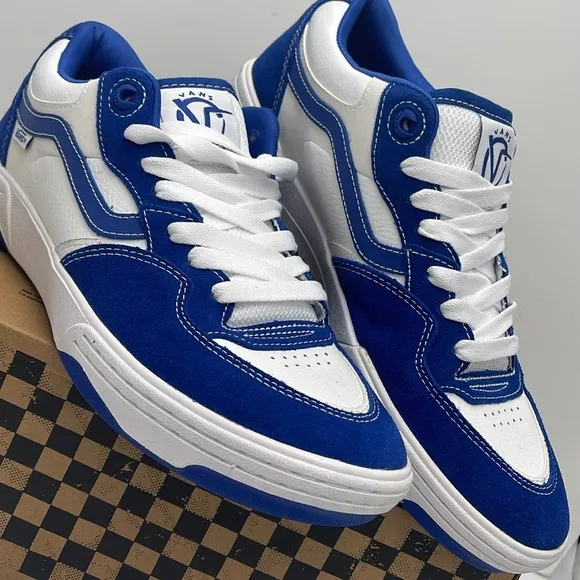 Vans Men's Blue and White Sneakers Rowan 2True Blue/WhiteVN0A2Z3IAMQ