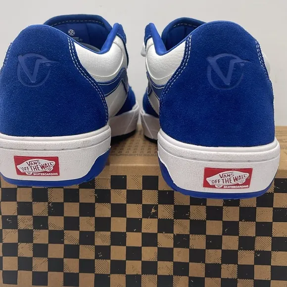 Vans Men's Blue and White Sneakers Rowan 2True Blue/WhiteVN0A2Z3IAMQ