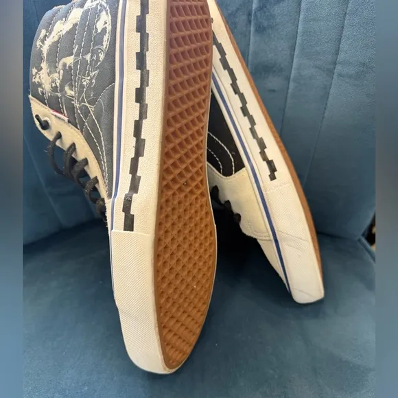 Vans Men's High-Top Sneakers - Black and Cream 2019Sk8-Hi Pro 'BMX '79'