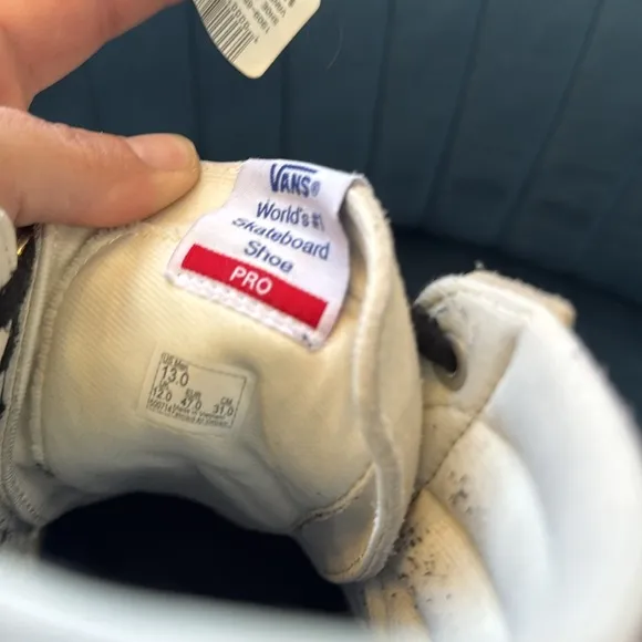 Vans Men's High-Top Sneakers - Black and Cream 2019Sk8-Hi Pro 'BMX '79'