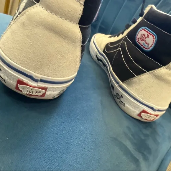 Vans Men's High-Top Sneakers - Black and Cream 2019Sk8-Hi Pro 'BMX '79'