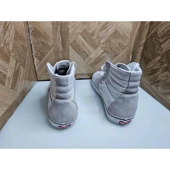 Vans Men's Off The Wall Skateboard Hi-top Classic Gray Shoes Size 10.  019