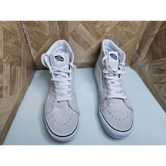 Vans Men's Off The Wall Skateboard Hi-top Classic Gray Shoes Size 10.  019