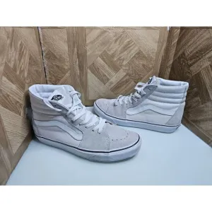 Vans Men's Off The Wall Skateboard Hi-top Classic Gray Shoes Size 10.  019