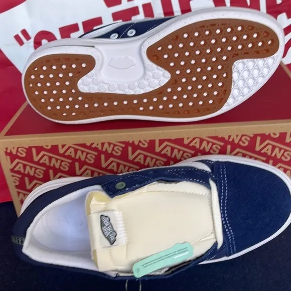 Vans Men’s Old Skool OverPop Color Dress BluesVNOA7Q5ELKZplatforms - sneakers