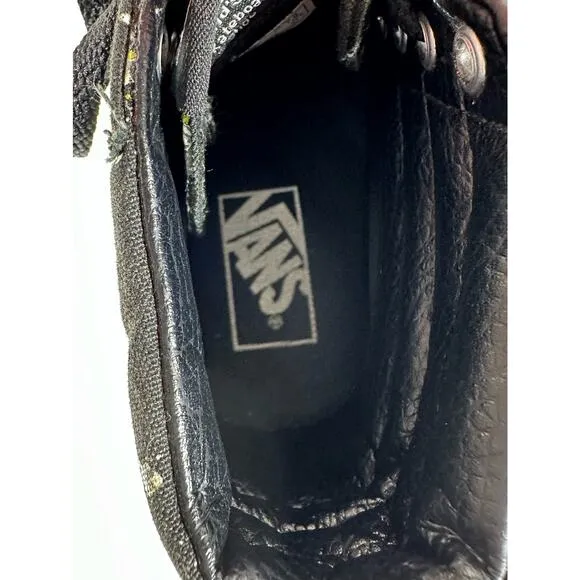 Vans Midnight Floral Womens Size 7 Mens 5.5 Hi Top Sneakers Skateboard Shoes