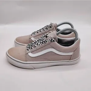 Vans‎ Off The Wall Casual Fashion Sneakers Womens Size 8.5 Grey Shoes Skateboard
