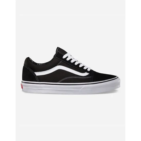 VANS Old Skool Black &amp; White Shoes Mens Size 9.5