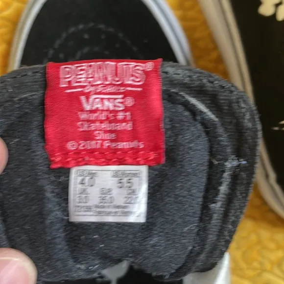 Vans Peanuts Snoopy with Woodstock hi top sneaker 2017