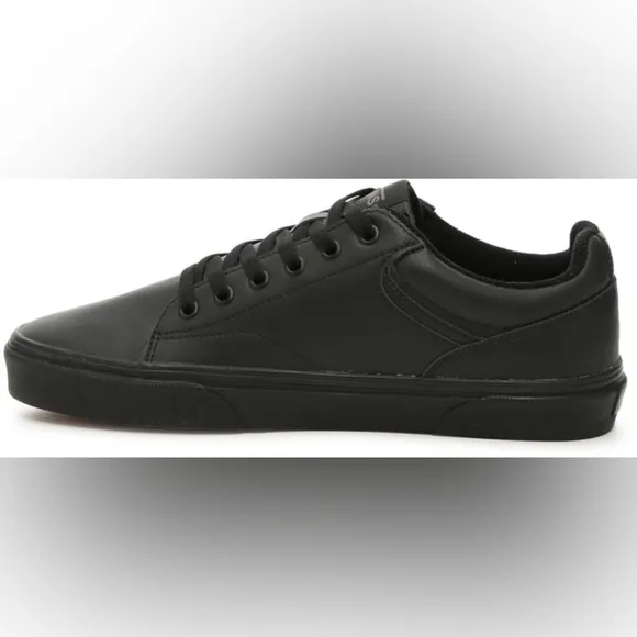 Vans Seldan Sneaker | (Tumble) Black/Black | Size 7.5 Mens | NEW!!!!🖤👟
