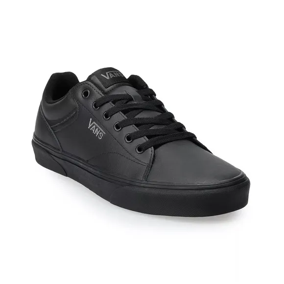 Vans Seldan Sneaker | (Tumble) Black/Black | Size 7.5 Mens | NEW!!!!🖤👟