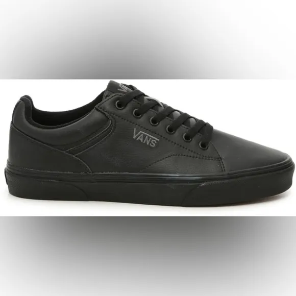 Vans Seldan Sneaker | (Tumble) Black/Black | Size 7.5 Mens | NEW!!!!🖤👟