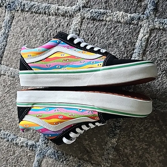 Vans Sesame Street Multi-colored Sneakers Shoes