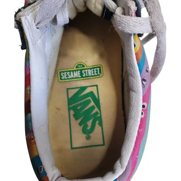 Vans Sesame Street Old Skool Multi Sneaker Lace Up Shoes Men's Size 5.5