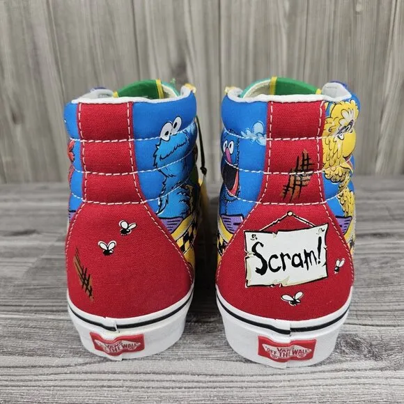 VANS Sesame Street x Sk8- High Oscar's Taxi Service - Men's Size 9