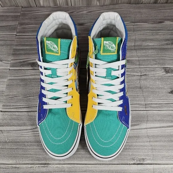 VANS Sesame Street x Sk8- High Oscar's Taxi Service - Men's Size 9