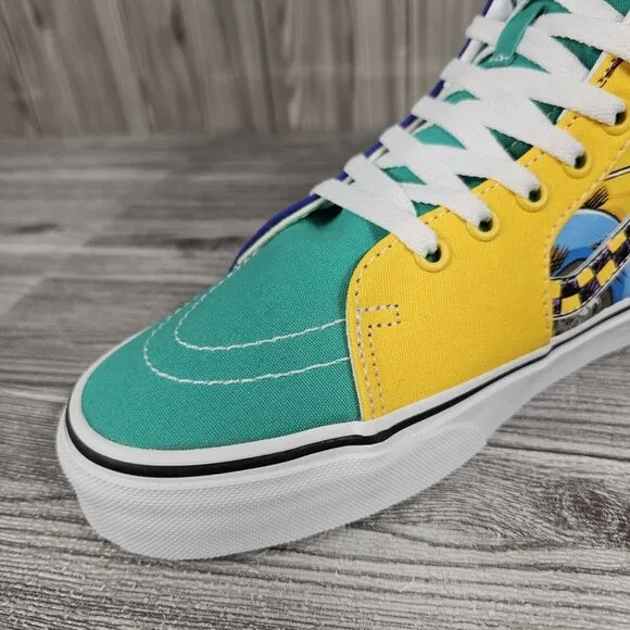 VANS Sesame Street x Sk8- High Oscar's Taxi Service - Men's Size 9