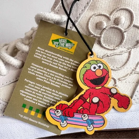 VANS Sesame Street x The Lizzie VR3 Cush Embroidered Characters Shoe #242736