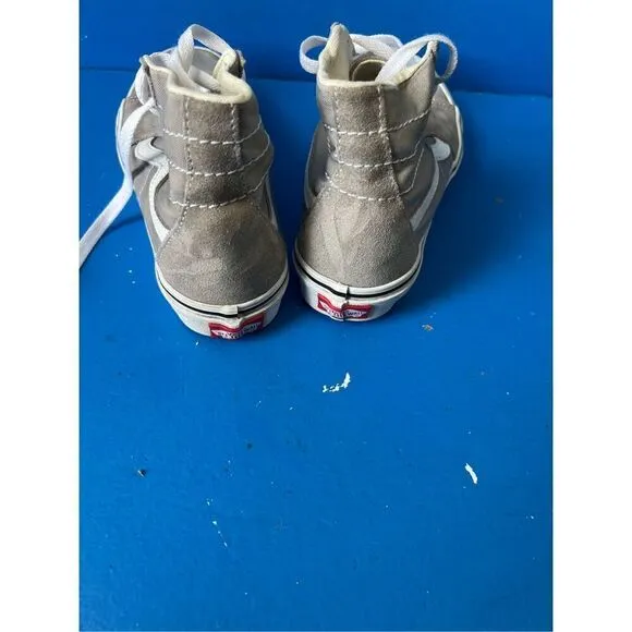 Vans Shoes Men's Sz 5.5 and women size 7 Gray SK8-Hi Top Skateboard Sneakers 721