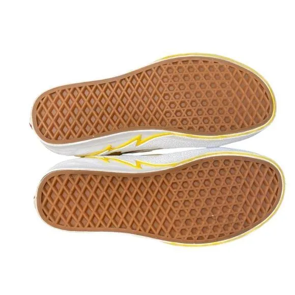 Vans Sk8-Hi Bolt FREESIA Yellow Canvas Sneaker Runner Shoe 5.0 MEN 6.5 WOMEN