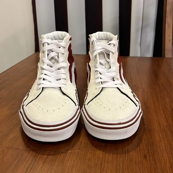 Vans Sk8 Hi Flame shoes sneakers skate skateboard bmx Mens Size 8.5