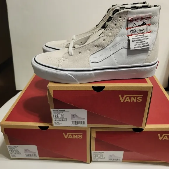 Vans Sk8-Hi Tapered 'DIY -White' Sneakers/Shoes