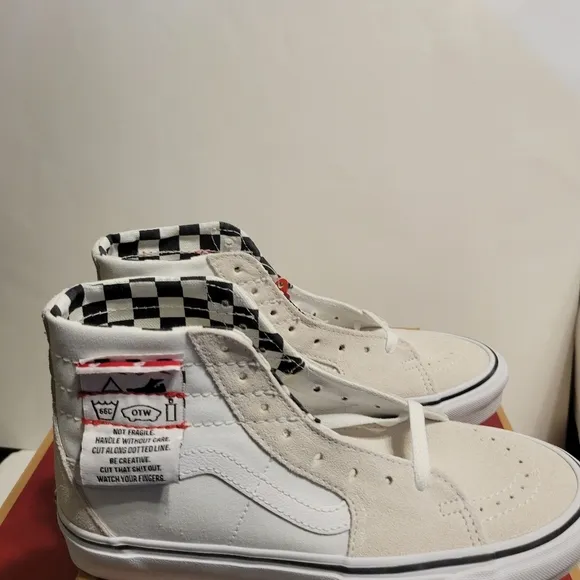 Vans Sk8-Hi Tapered 'DIY -White' Sneakers/Shoes