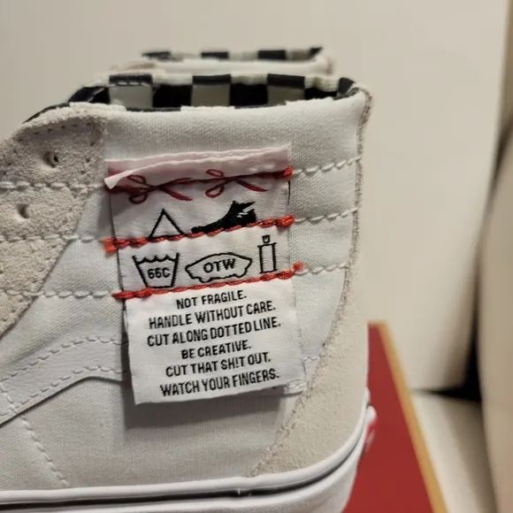 Vans Sk8-Hi Tapered 'DIY -White' Sneakers/Shoes