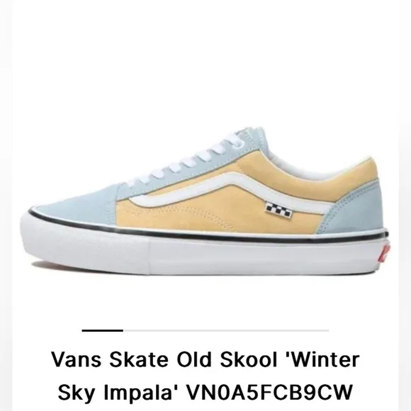 Vans Skate Old Skool Winter Sky Skate Shoes Mens7/W8.5 🔥NWOT🔥