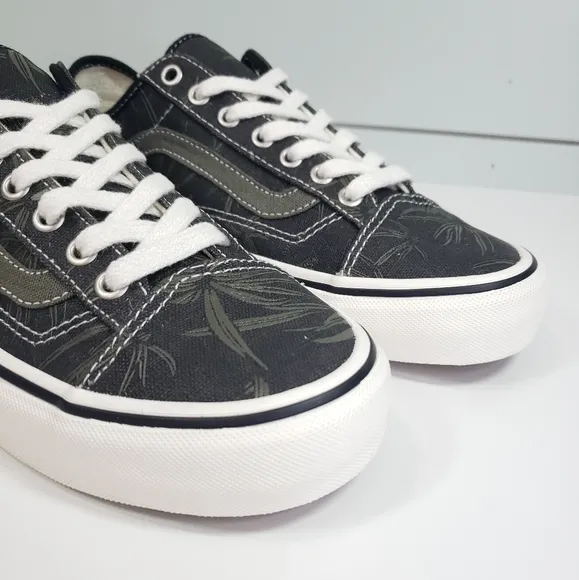 Vans Style 36 Decon SF Eco Theory Black Palm Skateboard shoes Sneakers Men's 7.5