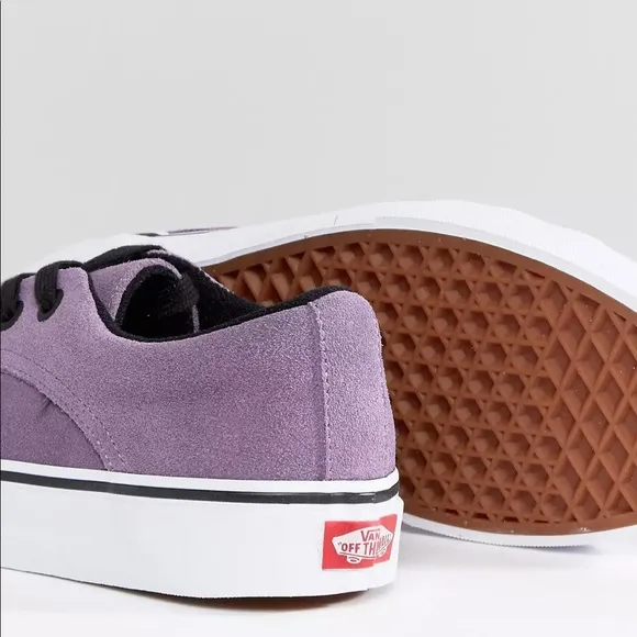 Vans Suede Purple Unisex Skateboard Sneakers Men’s Size 10 Women’s Size 11 Rare