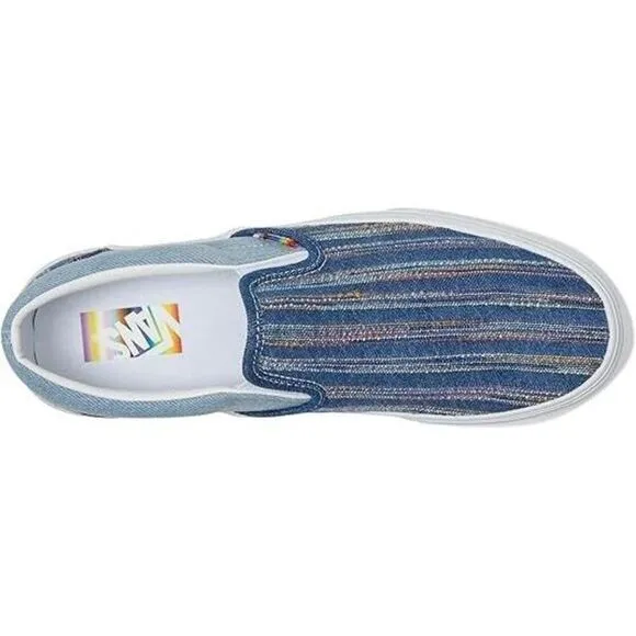 Vans Together As Ourselves Classic VN000BVZCYL Mens 3.5 Blue Casual Shoes TF5149