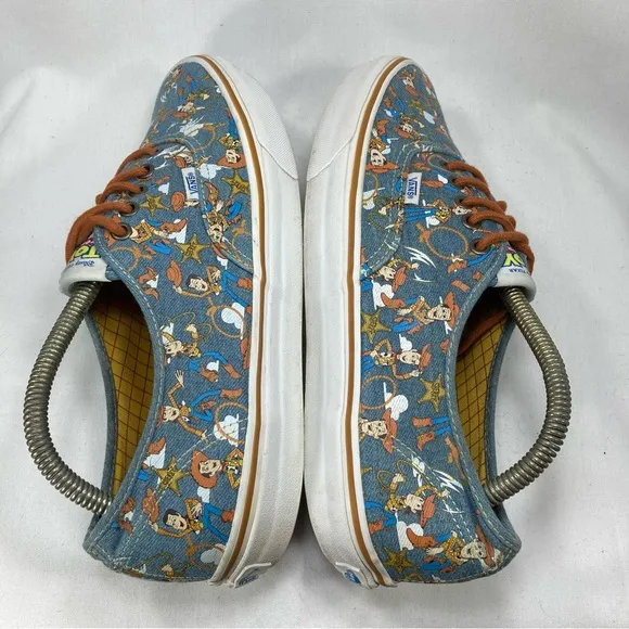 Vans Toy Story Sheriff Woody Andy Skateboard Shoes Mens Sz 11 Disney Pixar Denim