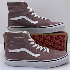 Vans WMNS High-Top Sneakers Brown White Sk8-Hi TaperedColor Theory Antler